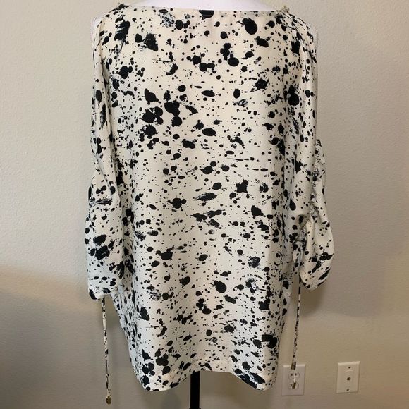 Michael Michael Kors paint splat oversized blouse - Picture 3 of 7